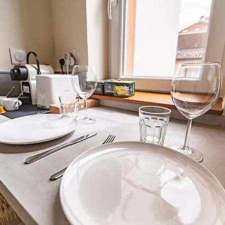 Apartamento Le Sérénité - Cocon à Deux Pas De La Gare Reims