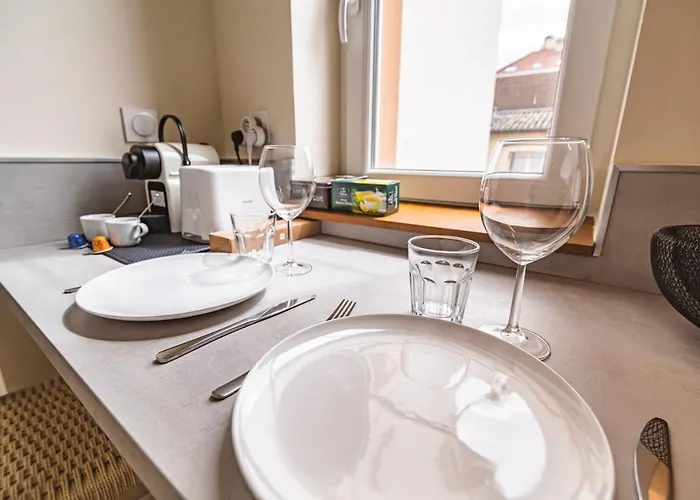 公寓 Le Serenite - Cocon A Deux Pas De La Gare 兰斯